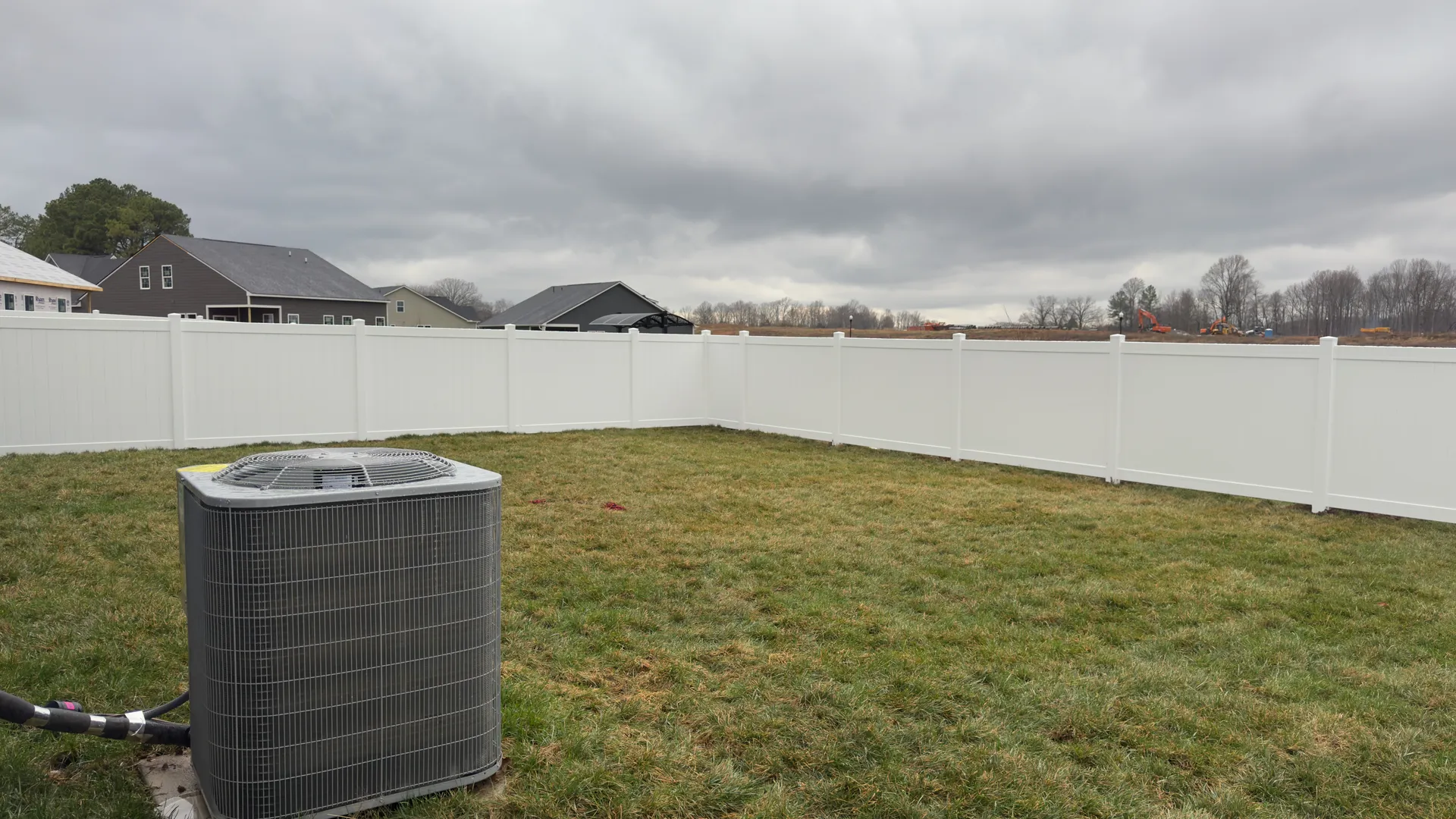 Vinyl Fencing Project in Clarksville, TN