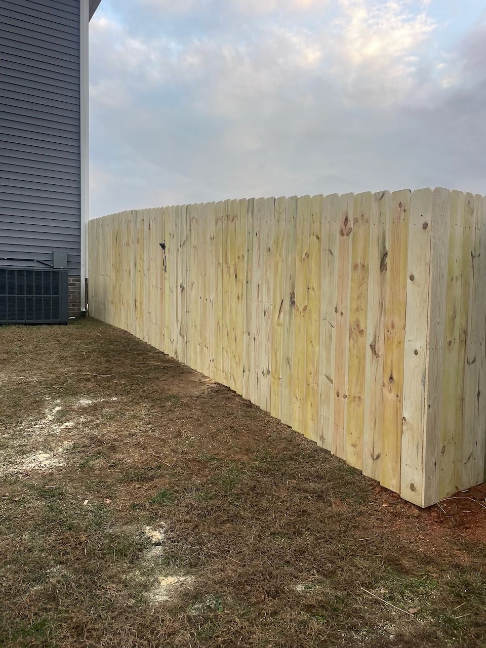 Wood Fencing Project in Clarksville, TN