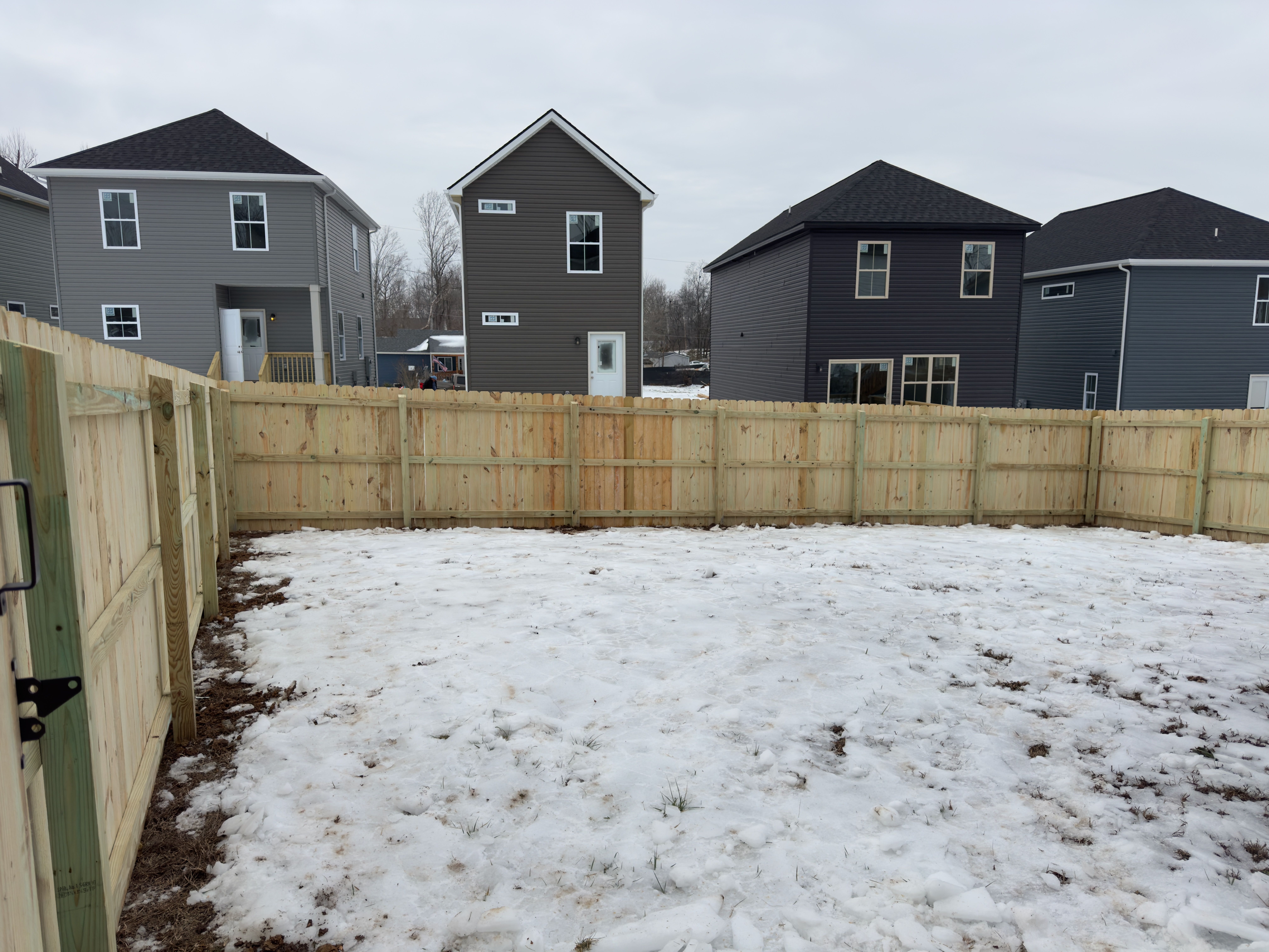 Wood Fencing Project in Clarksville, TN